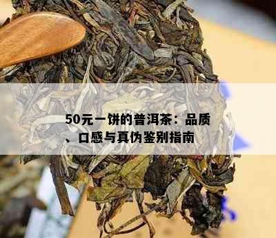 50元一饼的普洱茶：品质、口感与真伪鉴别指南