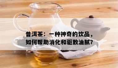 普洱茶：一种神奇的饮品，如何帮助消化和驱散油腻？