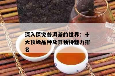 深入探究普洱茶的世界：十大顶级品种及其独特魅力排名