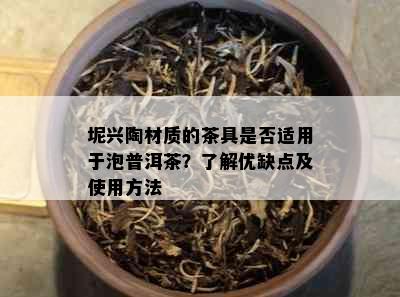 坭兴陶材质的茶具是否适用于泡普洱茶？了解优缺点及使用方法