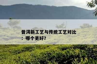 普洱新工艺与传统工艺对比：哪个更好？