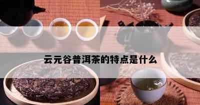 云元谷普洱茶的特点是什么