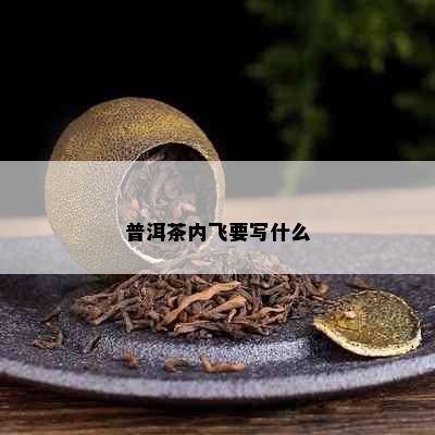 普洱茶内飞要写什么