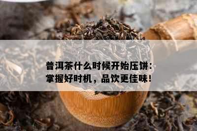 普洱茶什么时候开始压饼：掌握好时机，品饮更佳味！