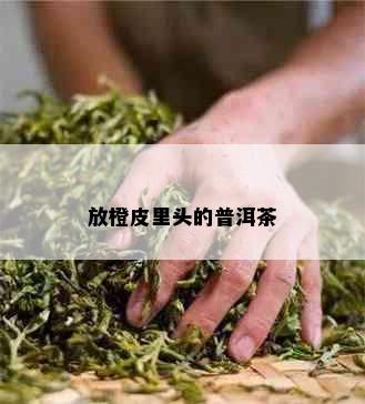 放橙皮里头的普洱茶