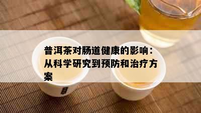 普洱茶对肠道健康的影响：从科学研究到预防和治疗方案