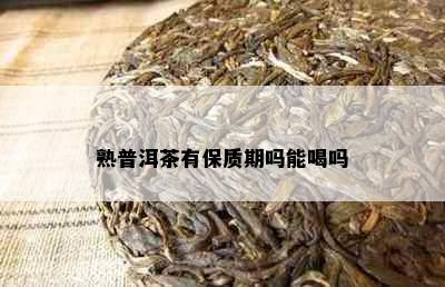 熟普洱茶有保质期吗能喝吗