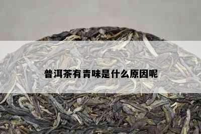 普洱茶有青味是什么原因呢