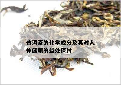 普洱茶的化学成分及其对人体健康的益处探讨