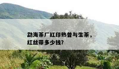 勐海茶厂红印熟普与生茶，红丝带多少钱？