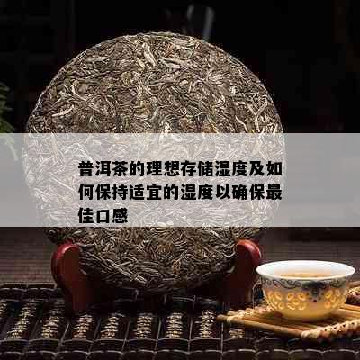 普洱茶的理想存储湿度及如何保持适宜的湿度以确保更佳口感