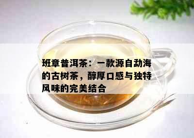 班章普洱茶：一款源自勐海的古树茶，醇厚口感与独特风味的完美结合