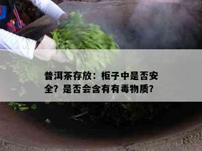 普洱茶存放：柜子中是否安全？是否会含有有物质？