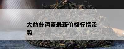 大益普洱茶最新价格行情走势