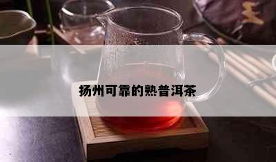 扬州可靠的熟普洱茶