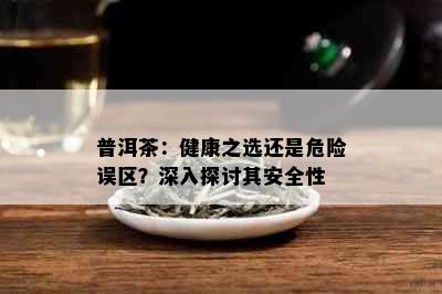 普洱茶：健康之选还是危险误区？深入探讨其安全性