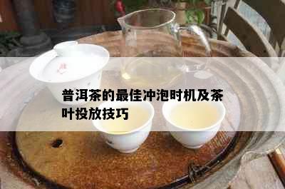 普洱茶的更佳冲泡时机及茶叶投放技巧