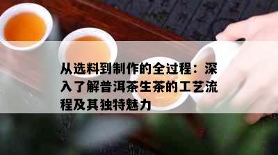 从选料到制作的全过程：深入了解普洱茶生茶的工艺流程及其独特魅力