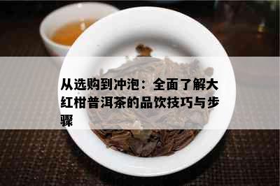 从选购到冲泡：全面了解大红柑普洱茶的品饮技巧与步骤