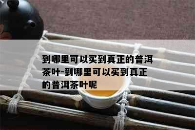 到哪里可以买到真正的普洱茶叶-到哪里可以买到真正的普洱茶叶呢