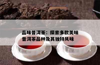 品味普洱茶：探索多款美味普洱茶品种及其独特风味