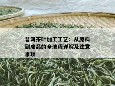 普洱茶叶加工工艺：从原料到成品的全流程详解及注意事项