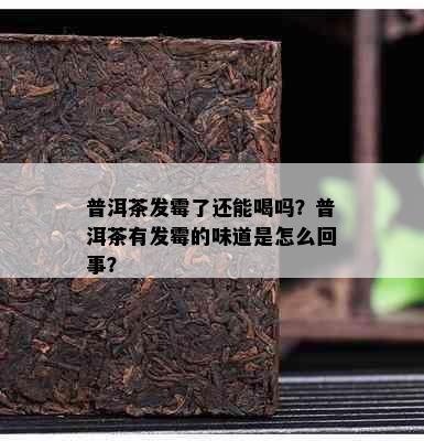 普洱茶发霉了还能喝吗？普洱茶有发霉的味道是怎么回事？