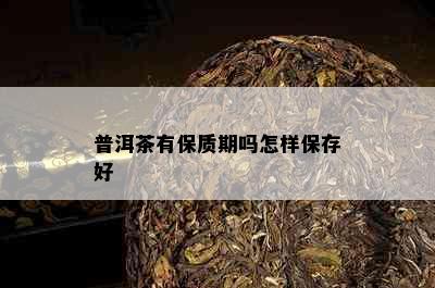 普洱茶有保质期吗怎样保存好