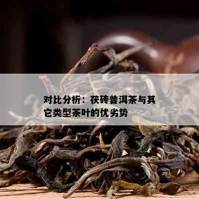 对比分析：茯砖普洱茶与其它类型茶叶的优劣势