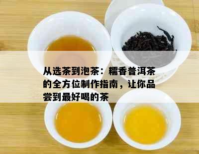 从选茶到泡茶：糯香普洱茶的全方位制作指南，让你品尝到更好喝的茶