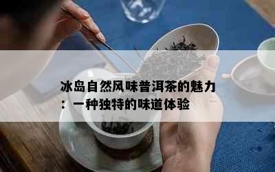 冰岛自然风味普洱茶的魅力：一种独特的味道体验