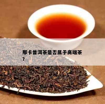 那卡普洱茶是否属于高端茶？