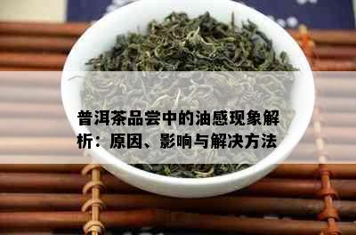 普洱茶品尝中的油感现象解析：原因、影响与解决方法