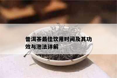 普洱茶更佳饮用时间及其功效与泡法详解