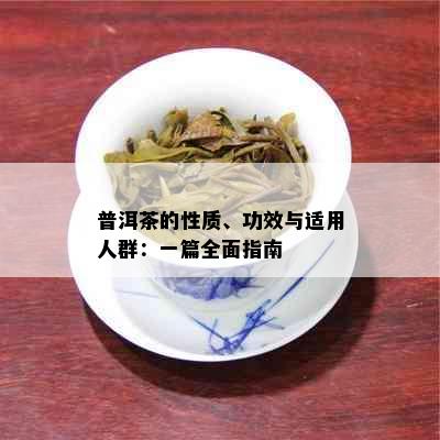 普洱茶的性质、功效与适用人群：一篇全面指南