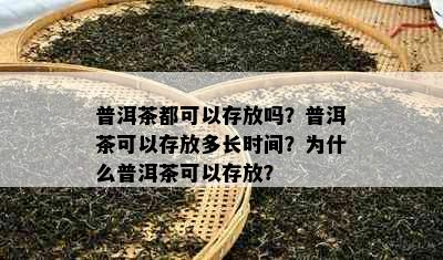 普洱茶都可以存放吗？普洱茶可以存放多长时间？为什么普洱茶可以存放？