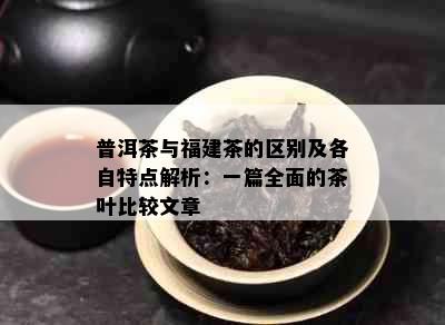 普洱茶与福建茶的区别及各自特点解析：一篇全面的茶叶比较文章