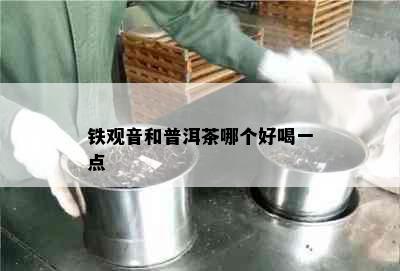 铁观音和普洱茶哪个好喝一点