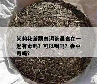 茉莉花茶跟普洱茶混合在一起有吗？可以喝吗？会中吗？