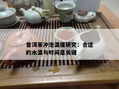 普洱茶冲泡温度研究：合适的水温与时间是关键