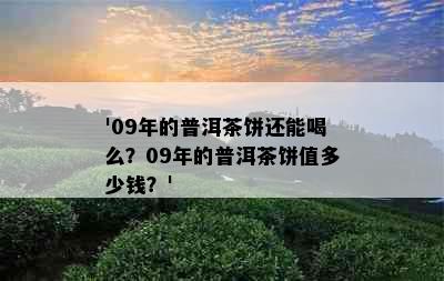 '09年的普洱茶饼还能喝么？09年的普洱茶饼值多少钱？'