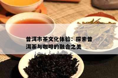 普洱市茶文化体验：探索普洱茶与咖啡的融合之美