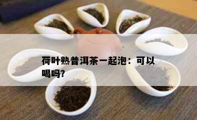 荷叶熟普洱茶一起泡：可以喝吗？