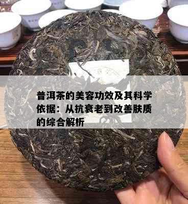 普洱茶的美容功效及其科学依据：从抗衰老到改善肤质的综合解析