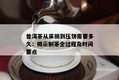 普洱茶从采摘到压饼需要多久：揭示制茶全过程及时间要点