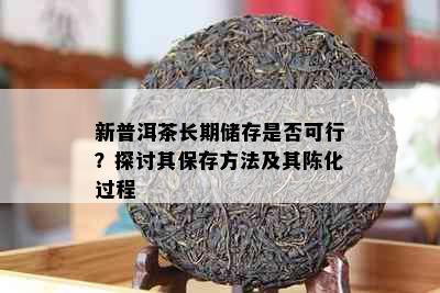 新普洱茶长期储存是否可行？探讨其保存方法及其陈化过程