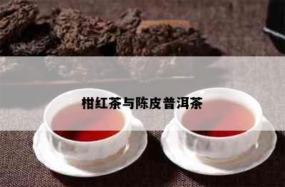 柑红茶与陈皮普洱茶