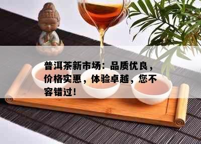 普洱茶新市场：品质优良，价格实惠，体验卓越，您不容错过！