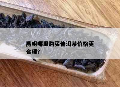 昆明哪里购买普洱茶价格更合理？