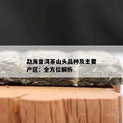 勐海普洱茶山头品种及主要产区：全方位解析